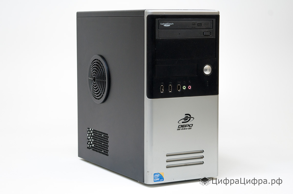 Купить системный блок для дома Core i3-2120/H61/4GB DDR3/160GB HDD/ATX/400W  с гарантией и доставкой по России в интернет-магазине Цифра-Цифра.рф